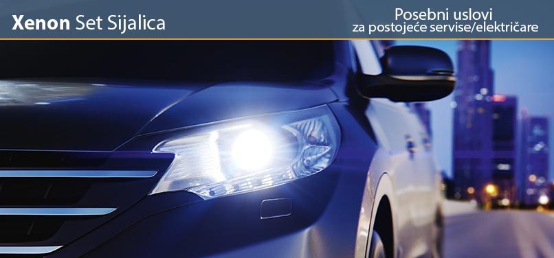 Xenon set — posebni uslovi za servise
